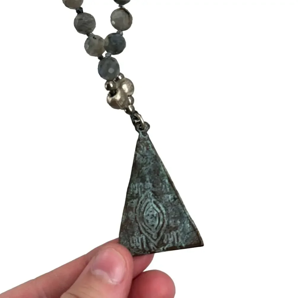 Buddha long prayer necklace